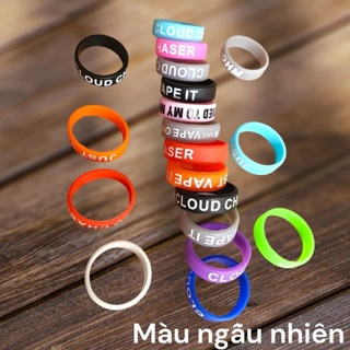 ( 10 cái ) vòng cao su silicon lớn màu ngẫu nhiên combo