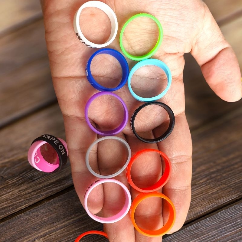 Vòng cao su silicon lớn màu ngẫu nhiên