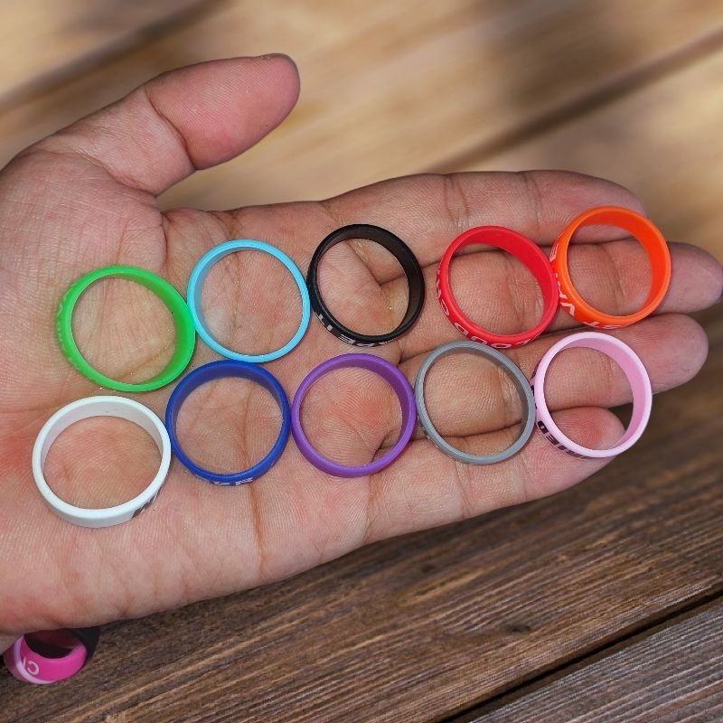 Vòng cao su silicon lớn màu ngẫu nhiên