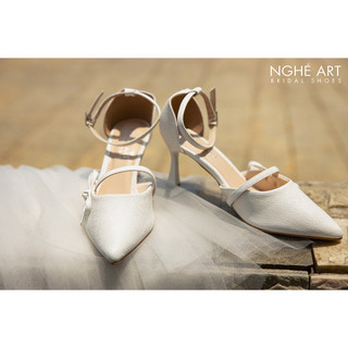 Giày cưới nghé art nơ 428