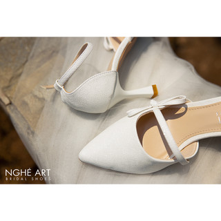 Giày cưới basic Nghé Art nơ 428-7p-nhu-trang