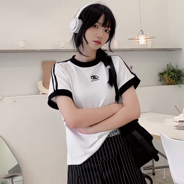 Áo Thun Baby Tee NOCTUNAL Thêu Chữ N, Áo Baby Tee Cotton 100% Nam Nữ Unisex | BigBuy360 - bigbuy360.vn