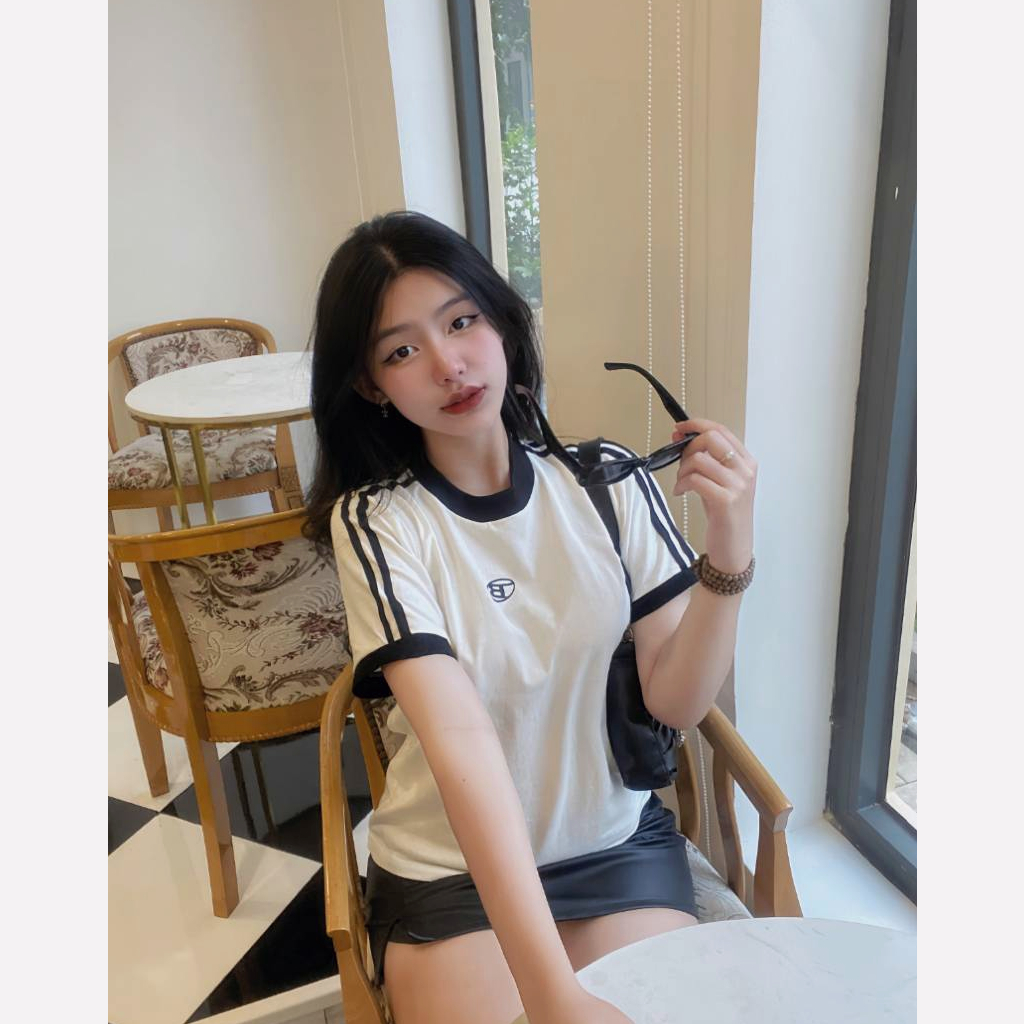 Áo Thun Baby Tee NOCTUNAL Thêu Chữ N, Áo Baby Tee Cotton 100% Nam Nữ Unisex | BigBuy360 - bigbuy360.vn