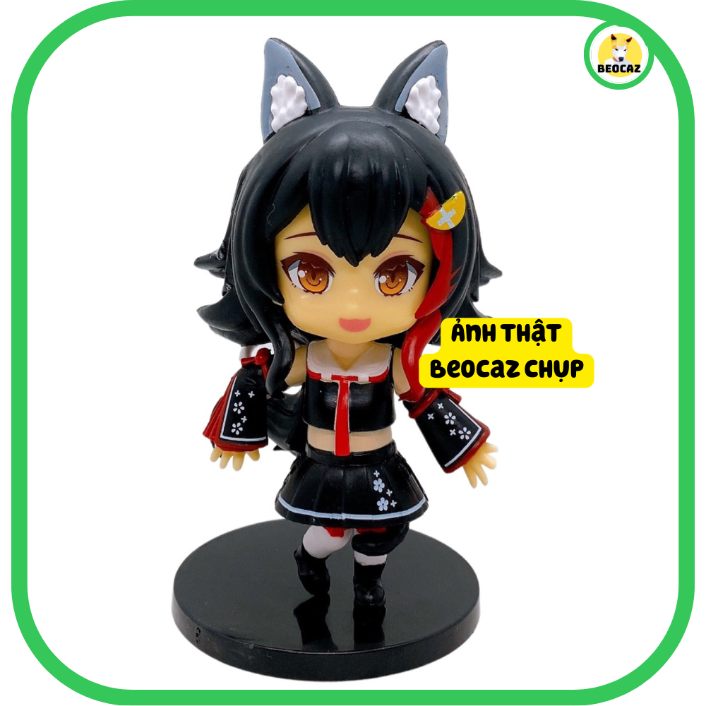 Mô hình Hololive Ookami Mio Nekomata Okayu idol dễ thương chibi Tiệm đồ chơi Beocaz Inugami Korone HiiroVTuber