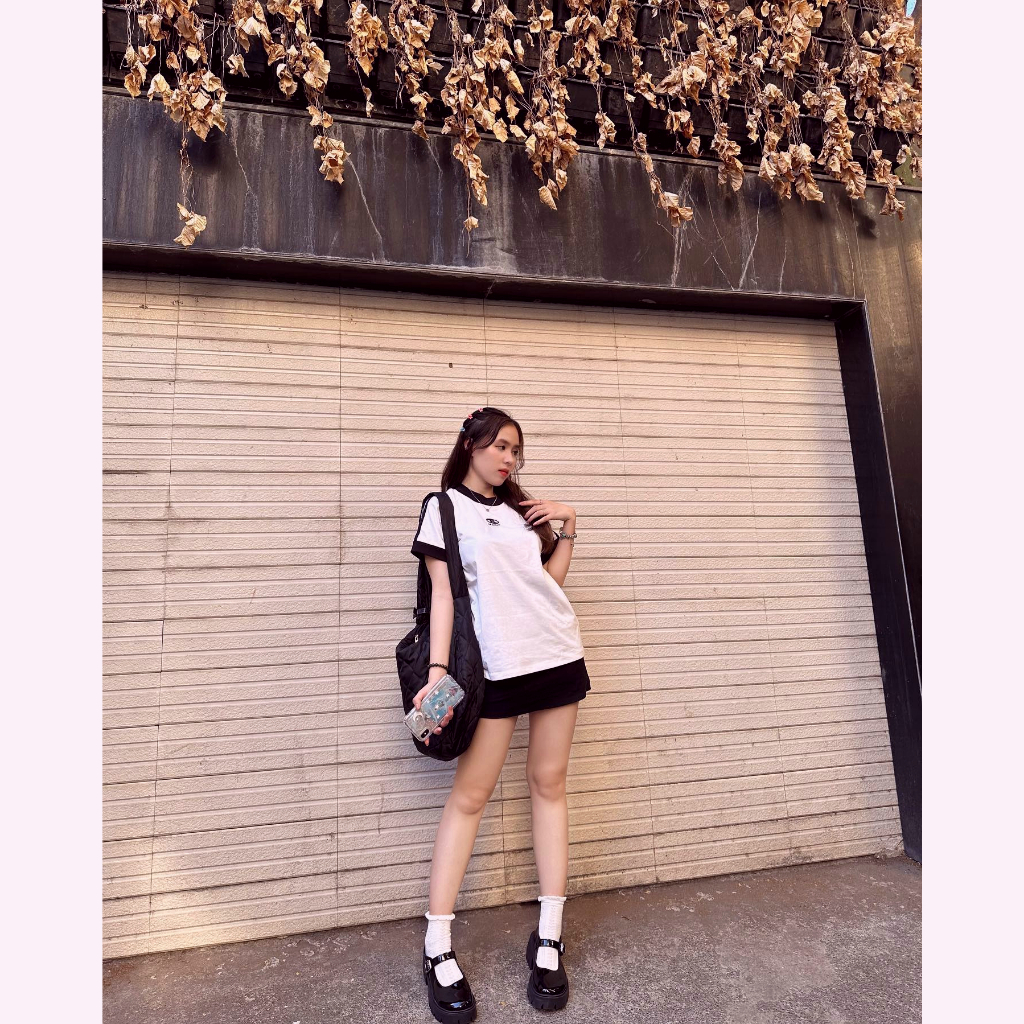 Áo Thun Baby Tee NOCTUNAL Thêu Chữ N, Áo Baby Tee Cotton 100% Nam Nữ Unisex | BigBuy360 - bigbuy360.vn