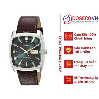 Đồng hồ nam seiko cơ automatic chính hãng snkp27 kính khoáng cứng,dây kim loại không gỉ chống va đập,chống nước tốt sk2