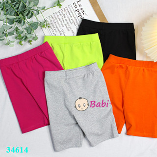 (Size đại 23-47kg) Quần Legging Lửng Cho Bé Gái, Quần Thun Ôm Lửng Trơn Phong Cách Hàn Quốc (4 - 9 tuổi)