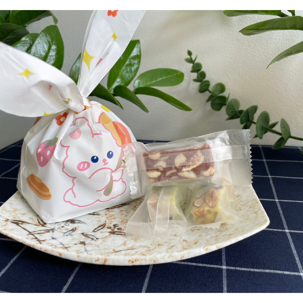 Kẹo hạnh phúc túi 100g kẹo nougat ăn kiêng giảm cân healthy AN Organic Food