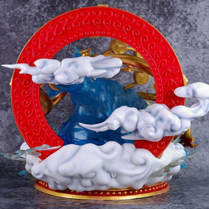 Mô hình chúa trời Enel thần sấm, cao 30 cm, nặng 3 kg siêu đẹp - Mô hình One Piece ( Tặng dây Led + PACK mi