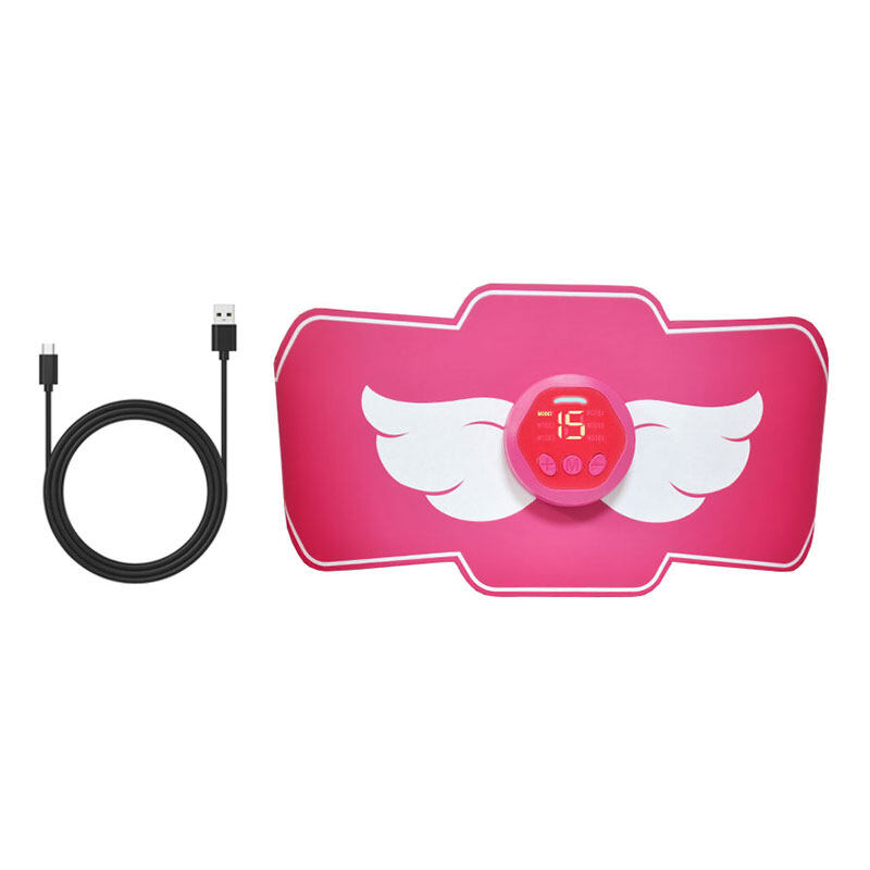 Máy Massage Body Bụng, Máy Rung Giảm Mỡ Bụng, Đai Rung Nóng 6 Chế Độ Cường Độ 15 Cấp