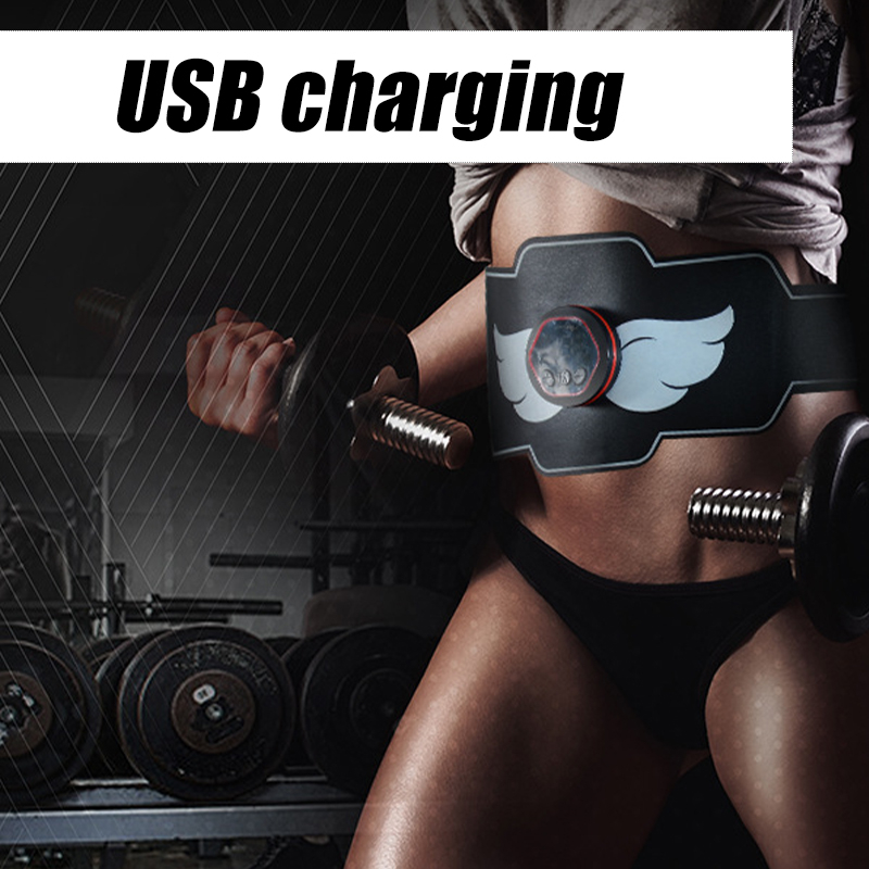 Máy Massage Body Bụng, Máy Rung Giảm Mỡ Bụng, Đai Rung Nóng 6 Chế Độ Cường Độ 15 Cấp