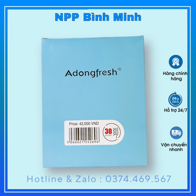 Hộp 30 Bàn chải Adongfresh lông mềm MSP 270