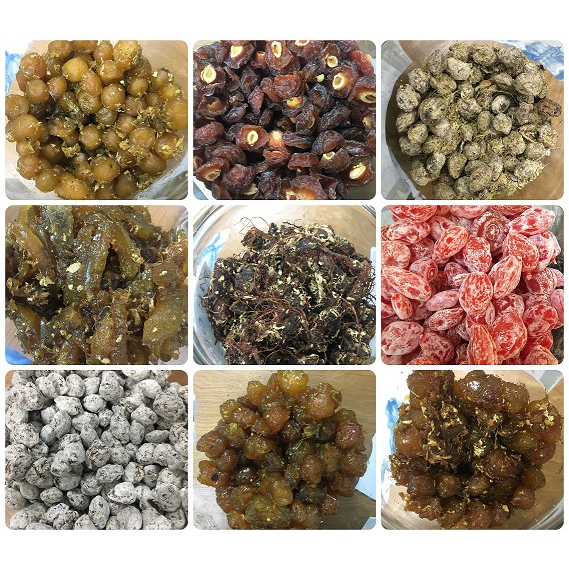 100GR Ô mai truyền thống Việt Nam các loại