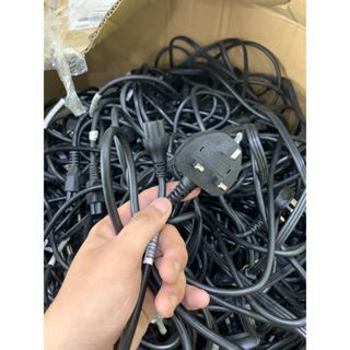 Dây nguồn 3 chấu laptop Dell Oval nhập US Zin bốc máy