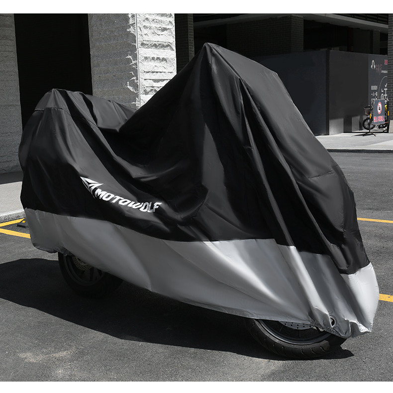 Bạt phủ xe máy xe motor cực bền chống thấm nước MOTOWOLF chính hãng