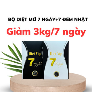 [ LOẠI MANH] - Combo PHÁ MỠ 7 NGÀY+7 ĐÊM (DIETVIP) NHẬT BẢN,GIẢM 3KG SAU 1 BỘ UỐNG 7 NGÀY-CAM KẾT KHÔNG GÂY TÁC DỤNG PHỤ