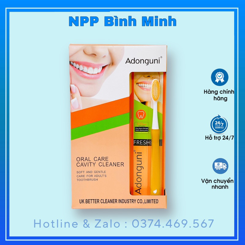 Hộp 30 Bàn chải Adongfresh lông mềm MSP 026