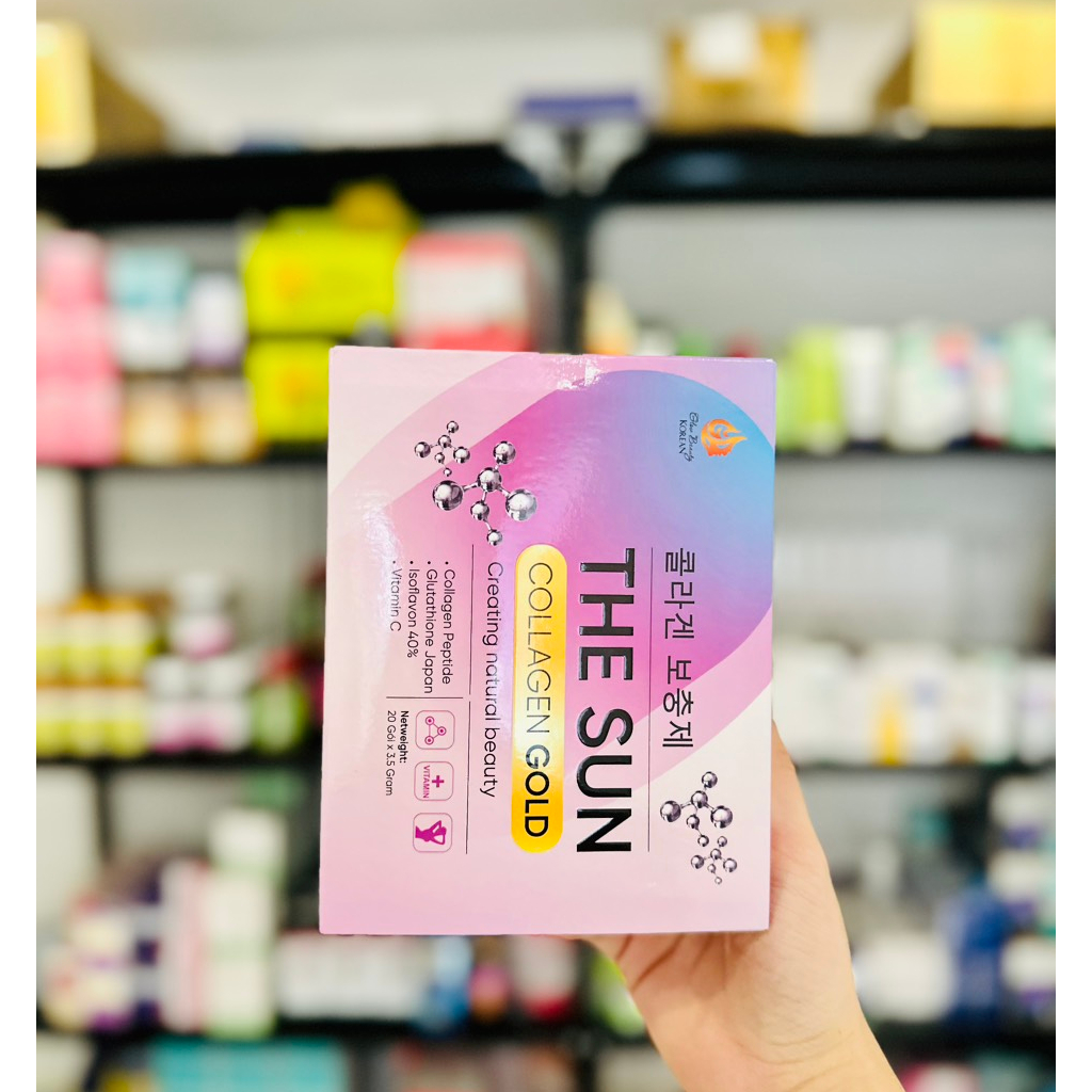 The Sun Collagen Hỗ Trợ Dưỡng Da, Giữ Dáng - Hộp 20 Gói