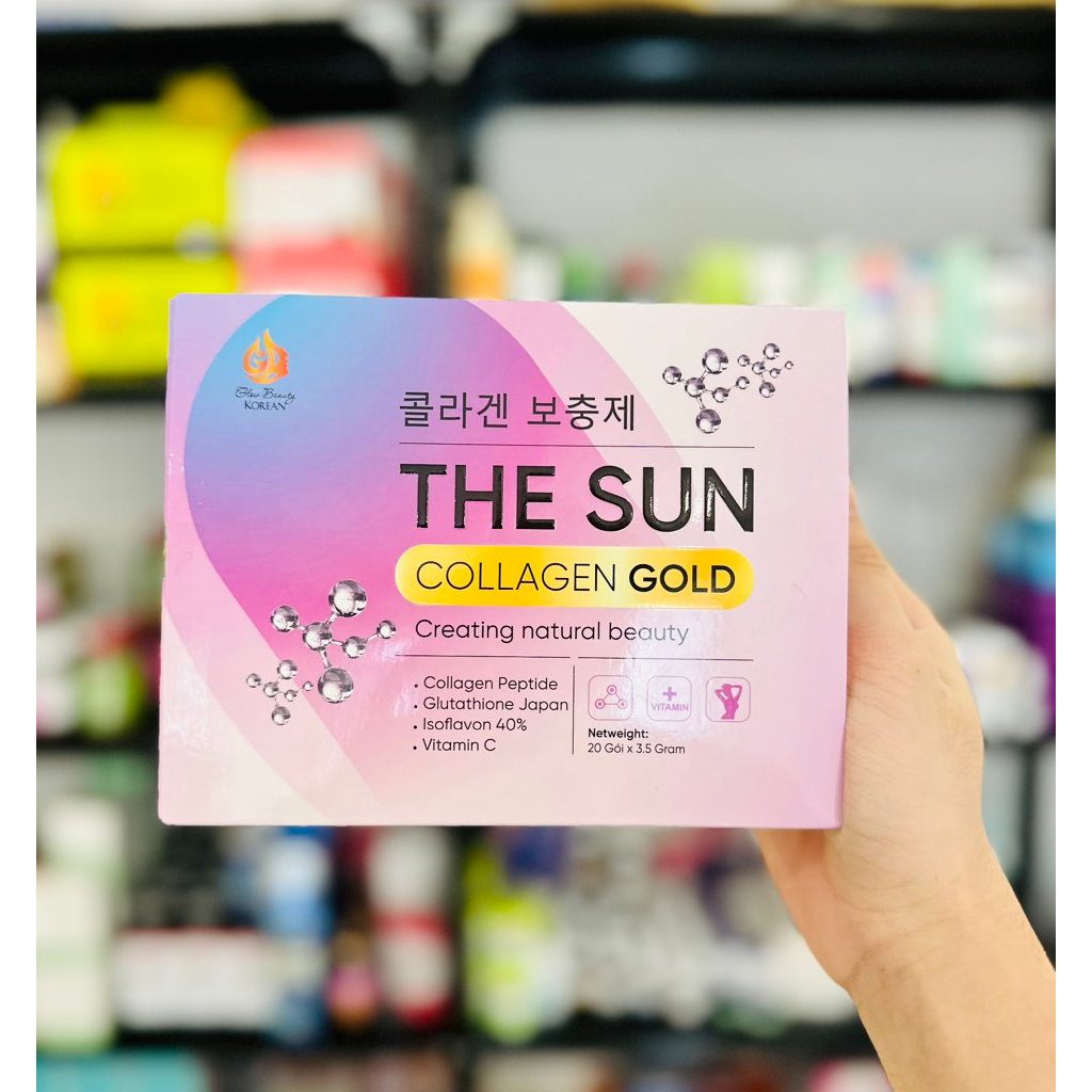 The Sun Collagen Hỗ Trợ Dưỡng Da, Giữ Dáng - Hộp 20 Gói