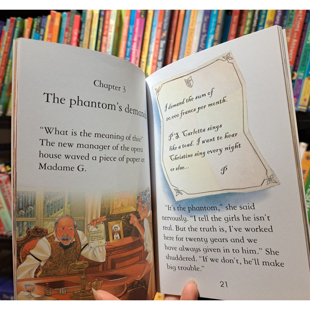Sách - Usborne Young Reading The Phantom Of The Opera