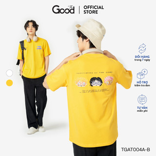 Áo Thun Local Brand THE GOOD "Be My Friends", Áo Phông, Áo Trơn Tay Lỡ Cổ Tròn Form Oversize Nam Nữ