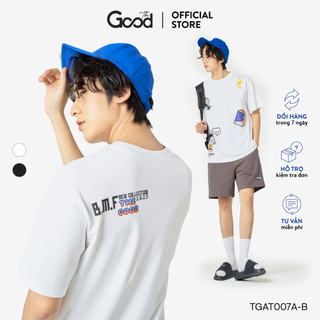 Áo Thun THE GOOD "Bookworm Tee", Áo Phông, Áo Đôi Nam Nữ Form Oversize Chất Liệu Cotton Cổ Tròn Tay Lỡ