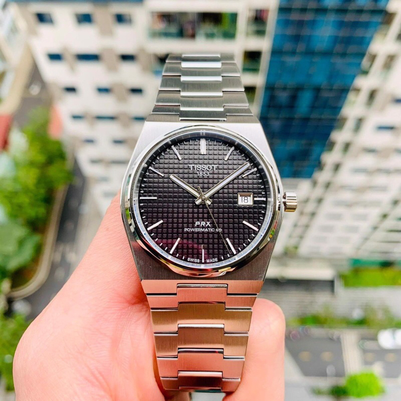 Đồng hồ nam dây thép Tissot PRX Powermatic 80 T137.407.11.051.00