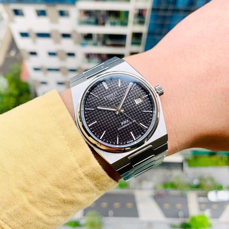 Đồng hồ nam dây thép Tissot PRX Powermatic 80 T137.407.11.051.00