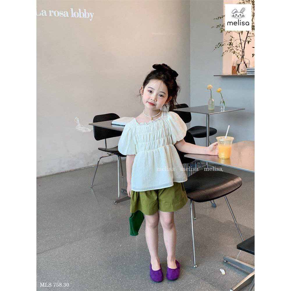 Bộ melisa Xanh kem