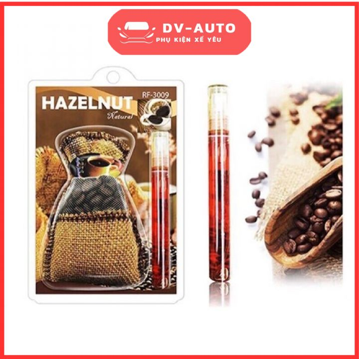 Túi treo cafe kèm tinh dầu khử mùi dùng cho xe hơi, văn phòng by DV AUTO