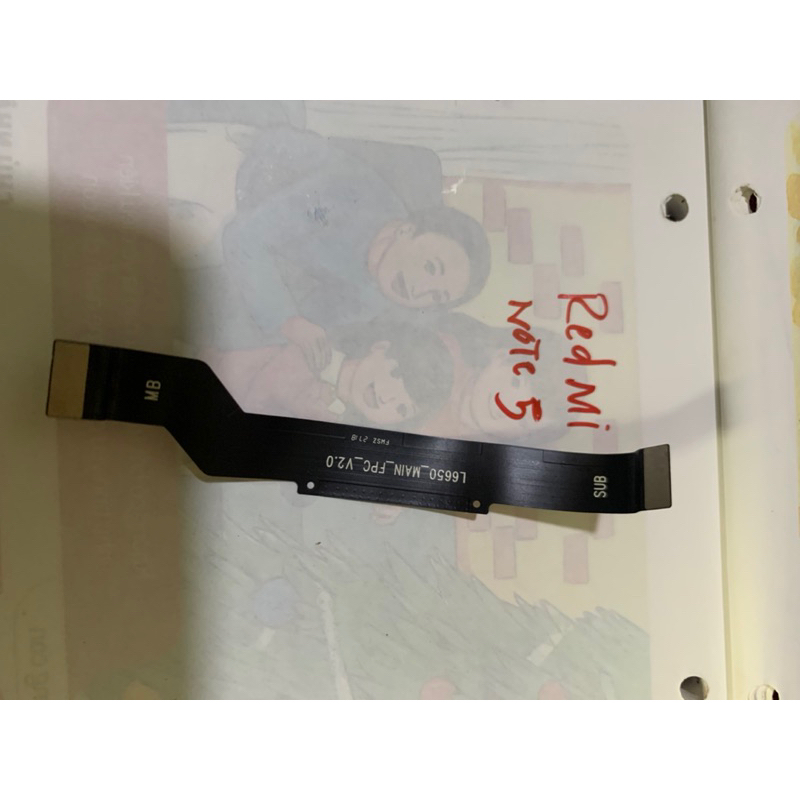 Redmi note 5/cam trước/cam sau/loa trong/loa ngoài/cáp nguồn/cáp nối main/main sạc/Vân tay/pin/nẹp đậy main/cục rung