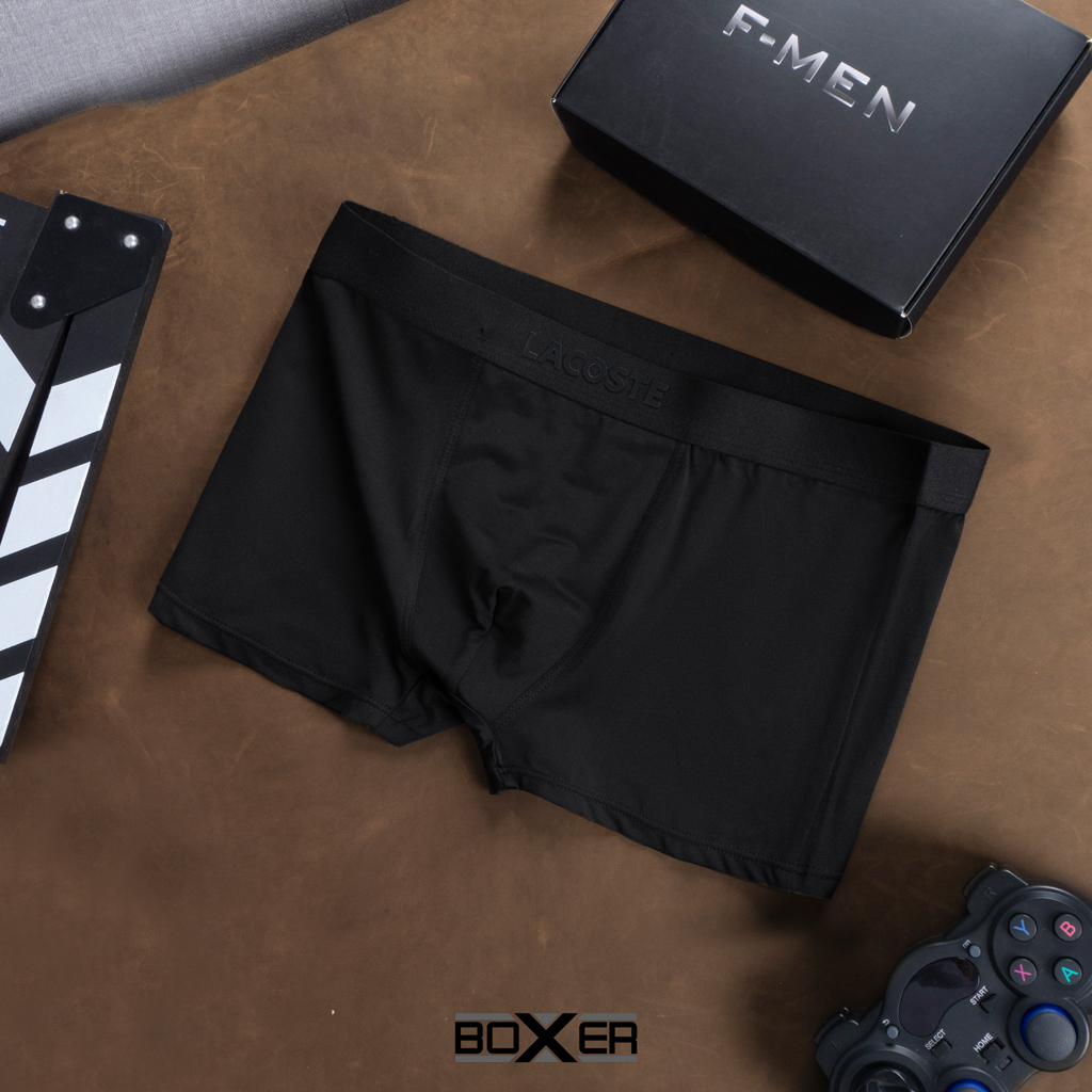 Quần lót nam, quần boxer nam hàng cao cấp chất thun lạnh siêu mát, kháng khuẩn, thấm hút mồ hôi tốt - Locos4