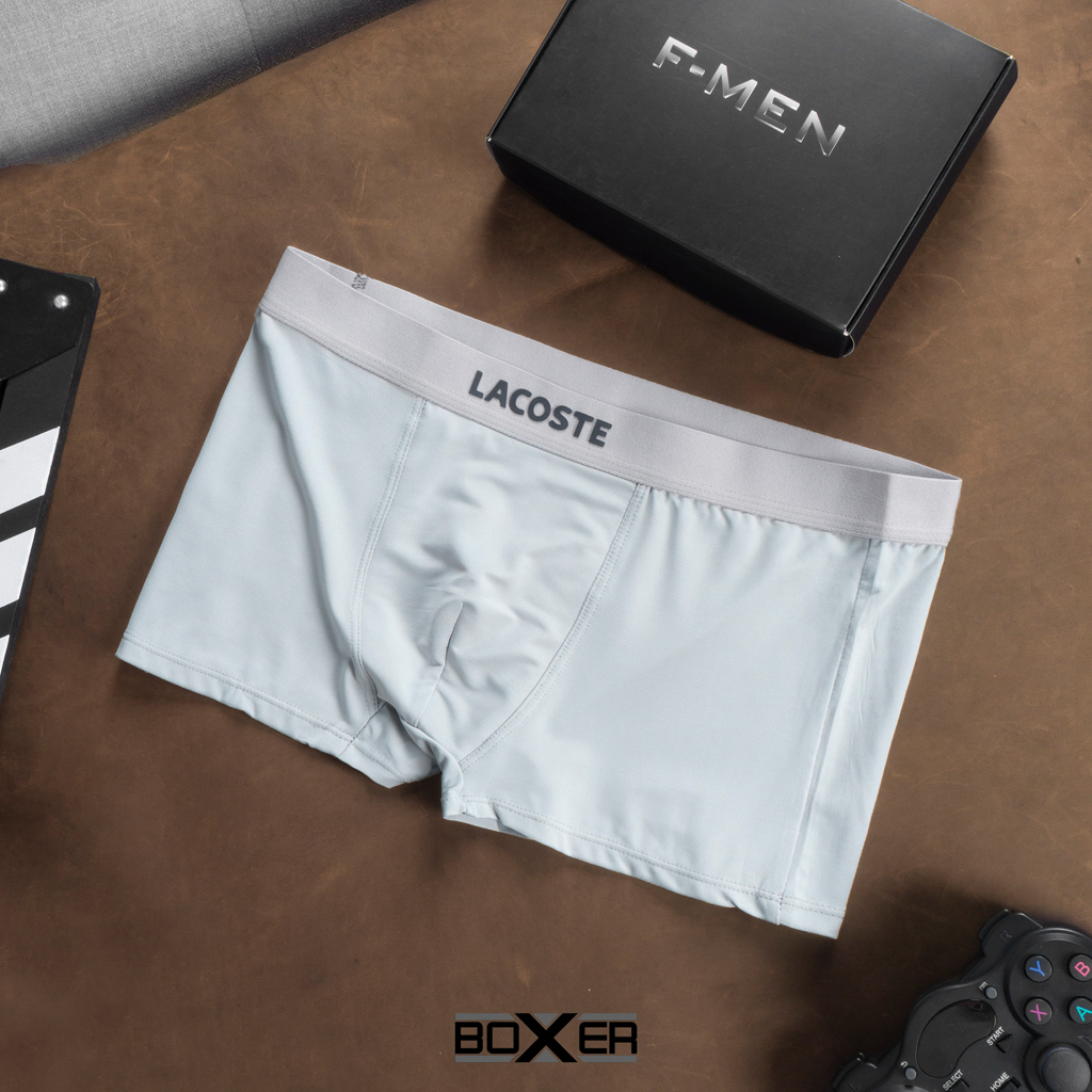 Quần lót nam, quần boxer nam hàng cao cấp chất thun lạnh siêu mát, kháng khuẩn, thấm hút mồ hôi tốt - Locos4