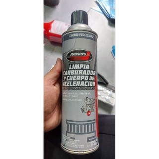  Chai xịt vệ sinh bộ chế hoà khí bình xăng con Johnsen’s Carb & Choke Cleaner 461g 