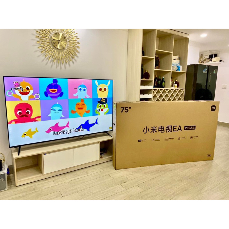Tivi xiaomi ea 75 inch màn 4k chính hãng | BigBuy360 - bigbuy360.vn