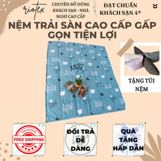 Nệm trải sàn tiện lợi Riotex cao cấp tiện lợi - KT: 1m6x1m9x3cm