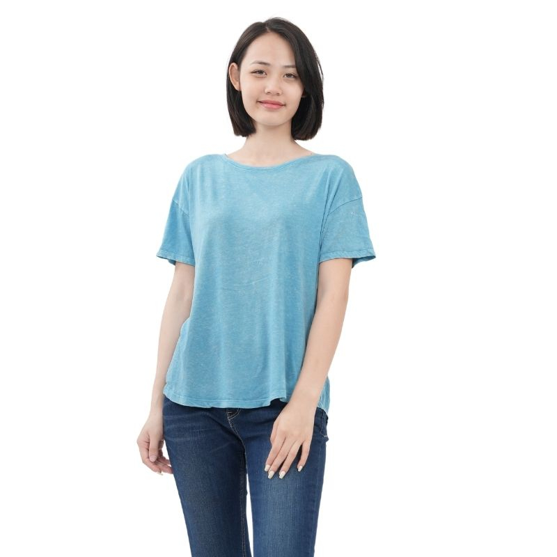 Áo phông nữ xuất dư chất vải cotton loang màu cực đẹp và lạ, áo thun nữ bigsize