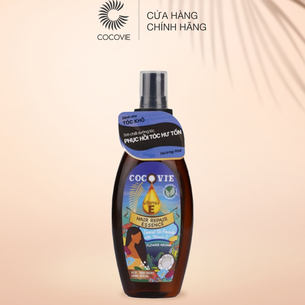 Tinh Dầu Dưỡng Tóc Cocovie giúp phục hồi hư tổn - Hương Hoa