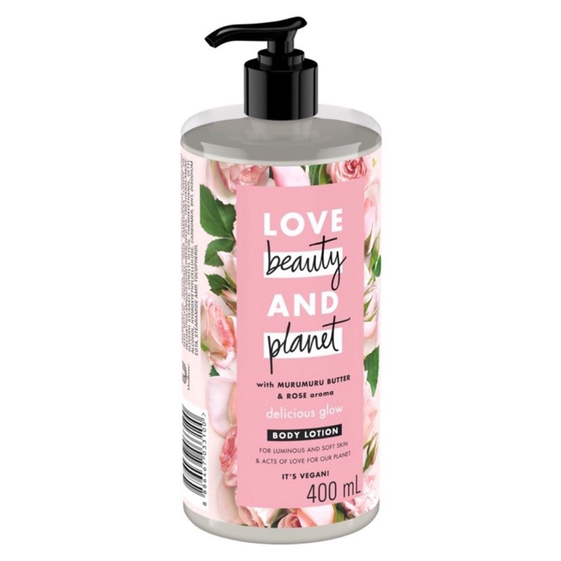 SẴN SỮA DƯỠNG THỂ BEAUTY AND PLANET Rose hoa Hồng 40l