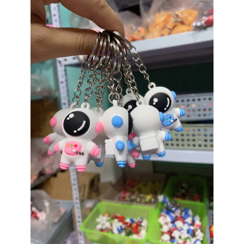 Móc Khoá Phi Hành Gia Size Nhỏ Tròn Tròn Xinh Xinh/ Mẫu nhí