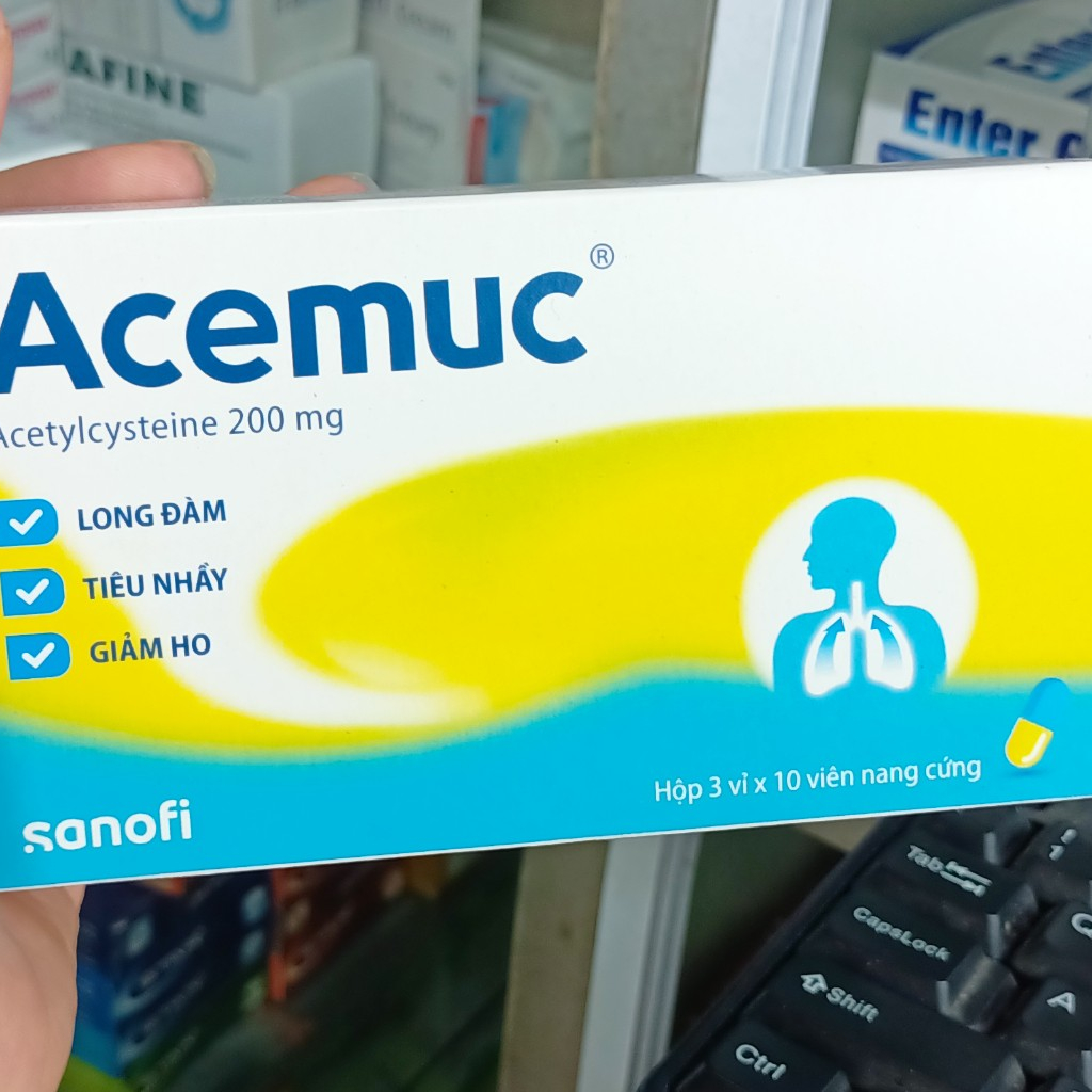 ACEMUC LONG ĐỜM HỘP 30 VIÊN