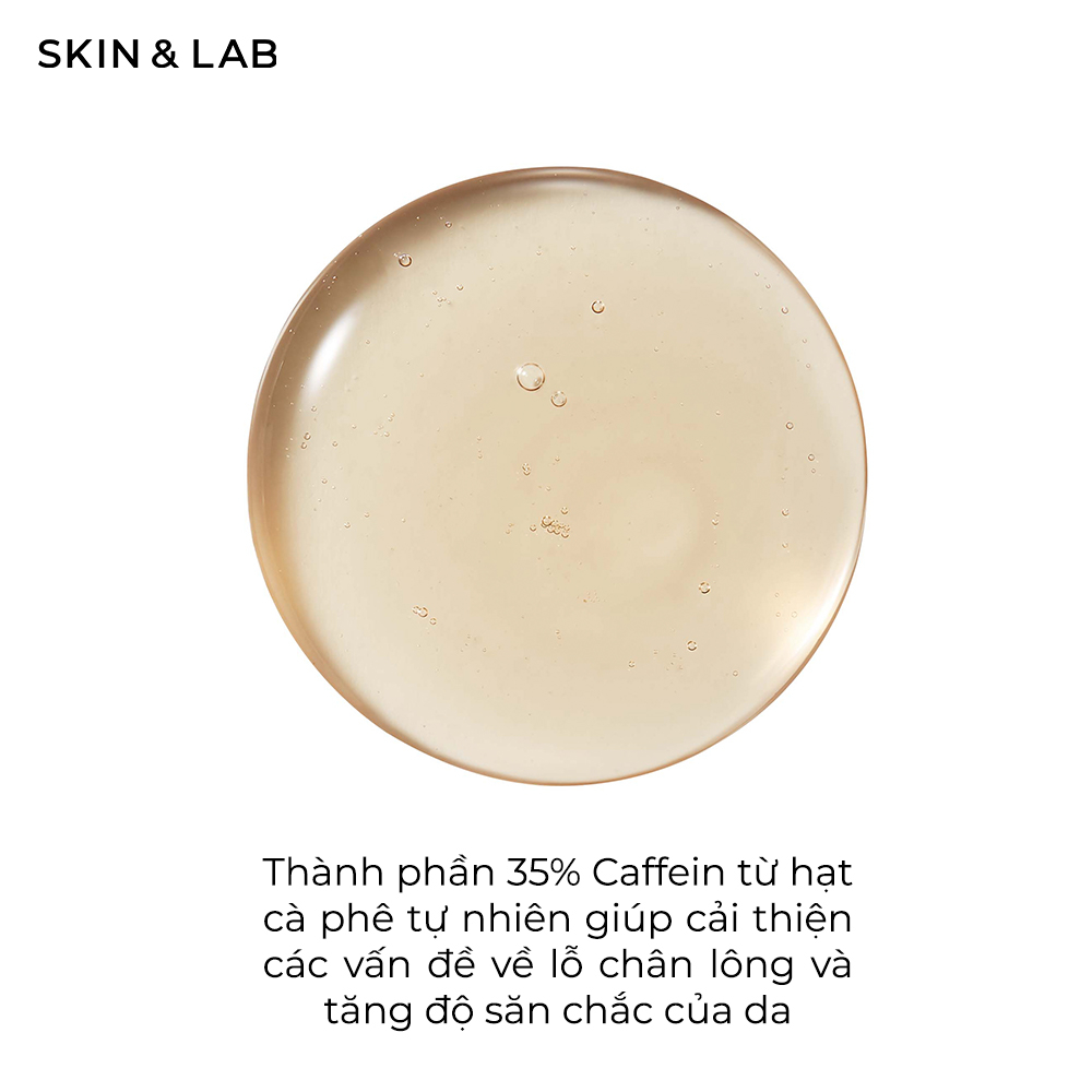 Tinh Chất Se Khít Lỗ Chân Lông SKIN&LAB Với 35% Caffeine Tự Nhiên Porebarrier Tightening Ampoule 35ml