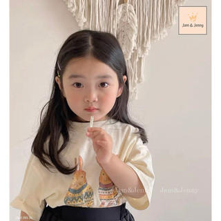 Bộ J&J thỏ chân váy