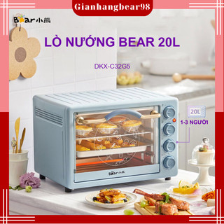 Lò nướng 20L chính hãng Bear DKX-C20D1, chuyên dùng để nướng thịt, nướng bánh mì và quay thực phẩm - BH Chính Hãng