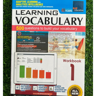 Sách Learning Vocabulary ( Trọn bộ 6 cuốn Sách Nhập)