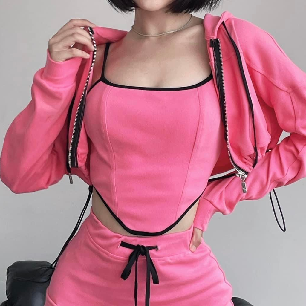 TM13 - Set mini dây hồng