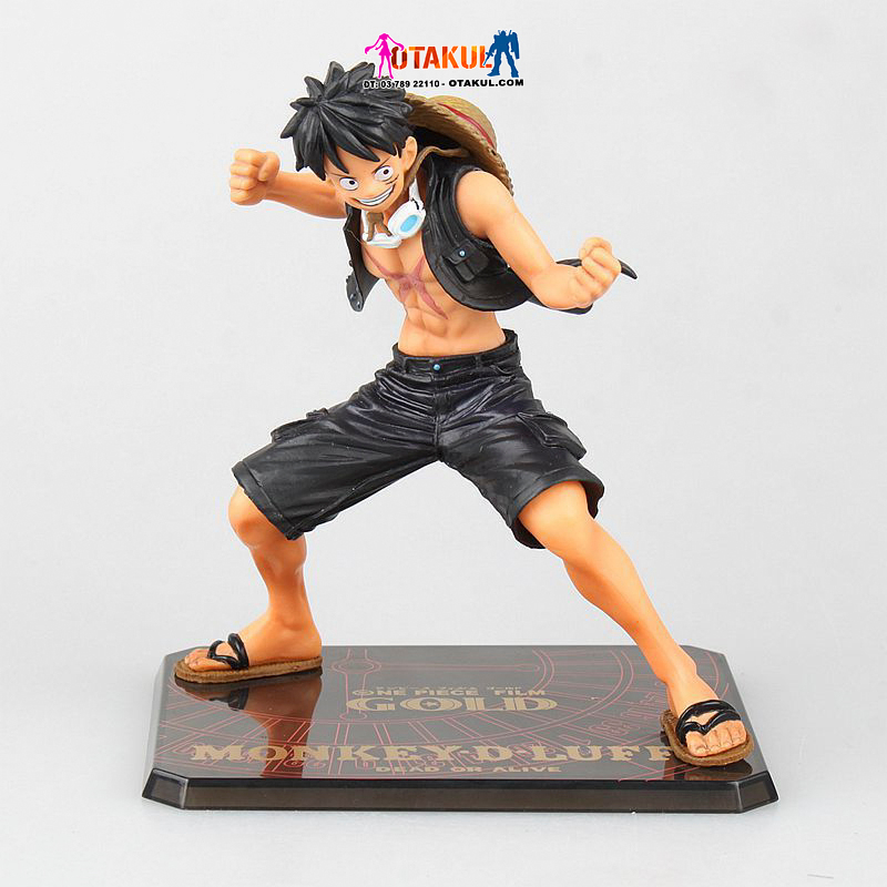 Mô Hình Luffy Phim Hoạt Hình One Piece - Ver. Film Gold