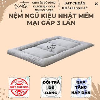 Nệm ngủ kiểu Nhật cao cấp Riotex mềm mại gấp 3 lần