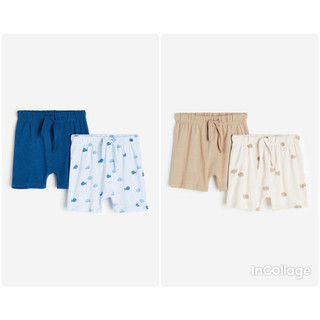 Set 2 quần đùi bé trai HM