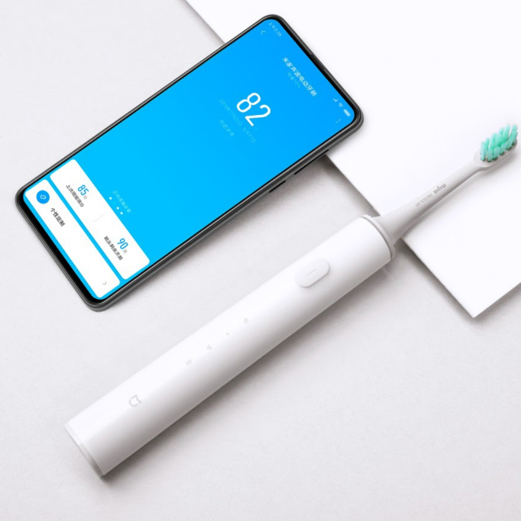 Bàn Chải Điện Xiaomi Mijia T300, T500 - Kháng Nước IPX7 - Kết Nối Thông Minh - Hoạt Động Êm Ái - Làm Sạch Răng Hiệu Quả